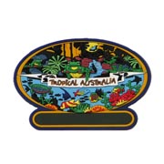 Rubber Magnet Tropical Aust